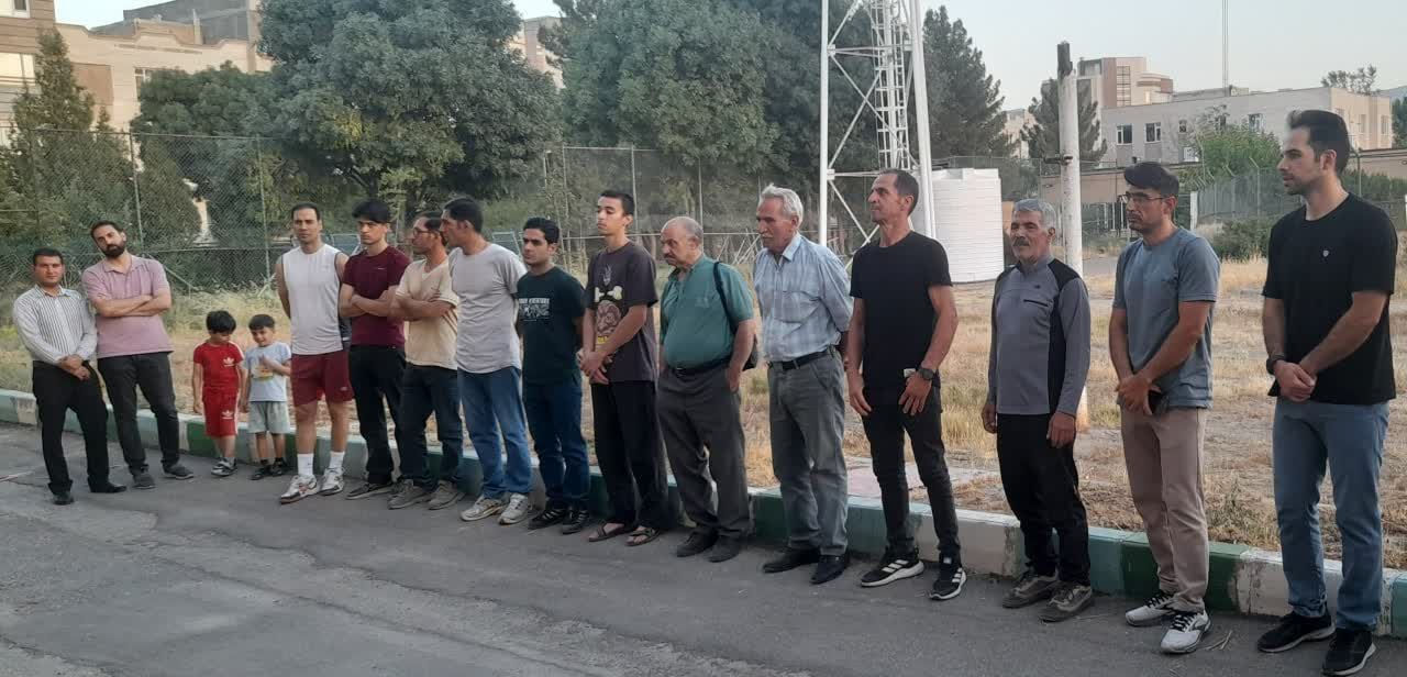 مراسم تودیع و معارفه رئیس کارگروه صعود های ورزشی در مجموعه پنجم مرداد