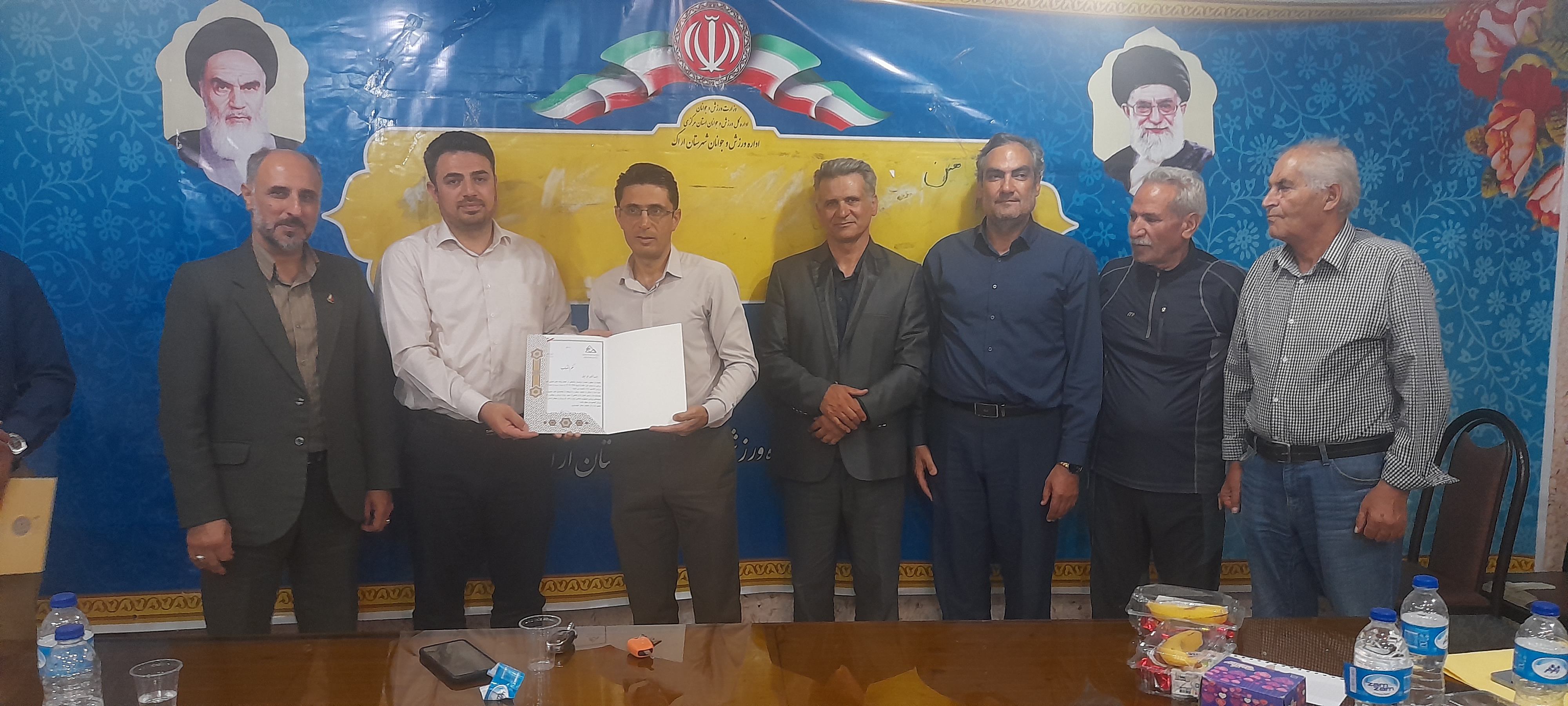 تودیع و معارفه رئیس هئیت کوهنوردی کلانشهر اراک